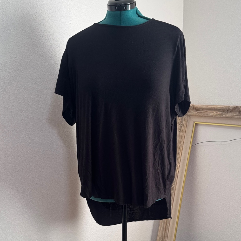 Philosophy Black Short Sleeve Tee